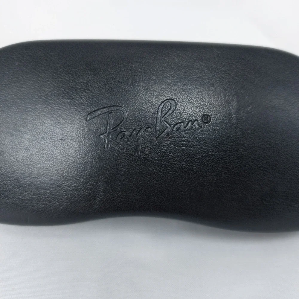 Ray-Ban Black Hard Side Aviator Clamshell Eyeglass Sunglass 6.5